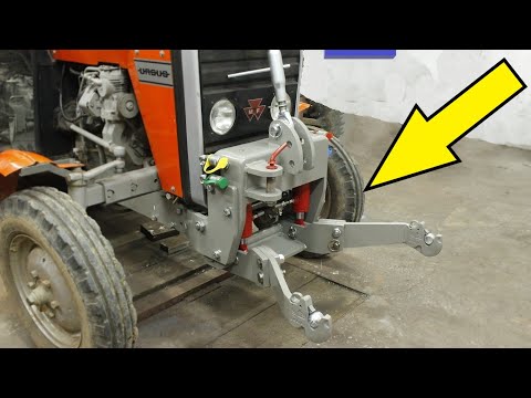 I Create a Front Linkage For the Tractor