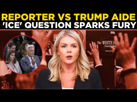LIVE | Trump Press Secretary Karoline Blasts Reporter As ‘Left-Wing Activist’ In Fiery ICE Exchange