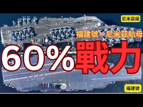 福建號只有60%尼米茲航母戰力？關鍵竟然是⋯⋯