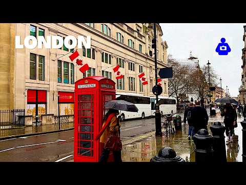 Walking London's Heart | Big Ben, Trafalgar Square & Oxford Street [4K HDR]