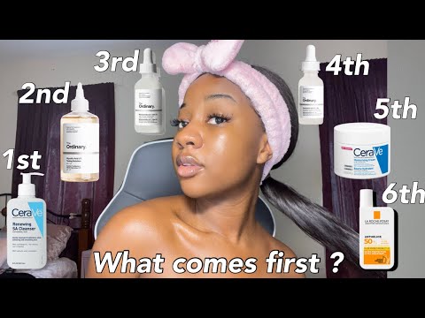 HOW TO LAYER YOUR SKINCARE PRODUCTS | The best method for clear skin