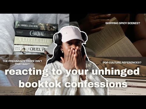 reacting to your UNHINGED book confessions on reddit ... we all need help