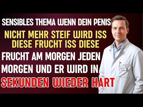 Männer über 60: 3 Früchte zur Steigerung von Energie, Leistung und männlicher Kraft