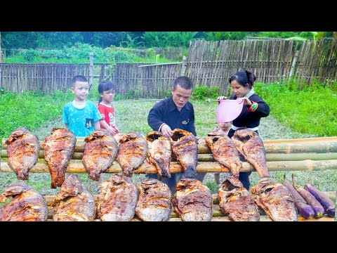 Perfect Farm-Style Grilled Fish by a Dwarf Family | Simple and Flavorful Recipe Tutorial