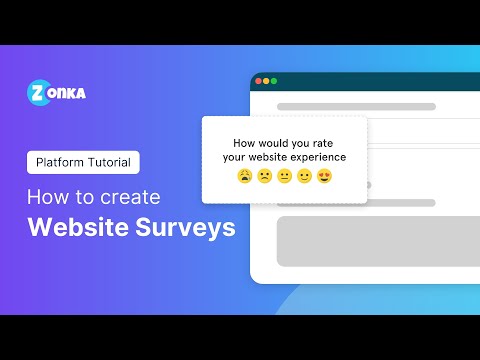 How to Create Website Surveys?