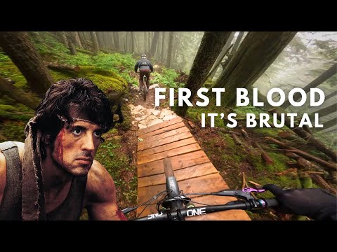 New 1000m descent BC Trail Feels Like a Movie – Riding "First Blood"