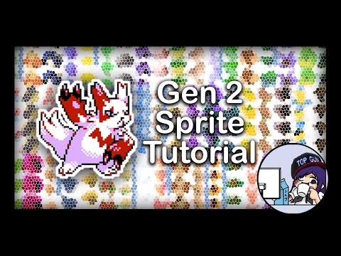 How to Make and Animate Sprites in Pokemon Crystal Style || Tutorial by Nuuk