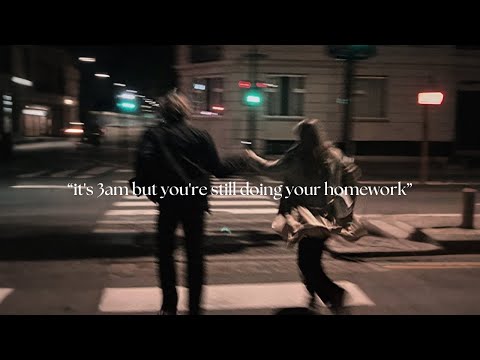 pov: it's 3am but you're still doing your homework