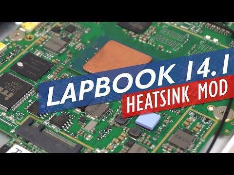 Chuwi Lapbook 14.1 / Lapbook 12.3 Copper Heatsink Mod Lower Max Temps By 25 Degrees!