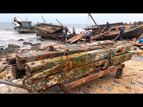 Watch This Guy Build His Dad a New House From a Shipwreck! - His Dad Was So Touched...
