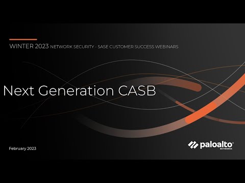 Next Generation CASB