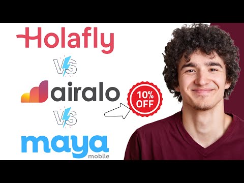 The Best Travel eSIM l Maya Mobile vs Holafly vs Airalo eSIM Review
