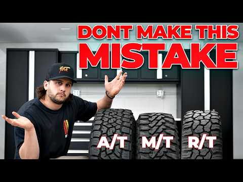 Watch This Before Buying Off-Road Tires! A/T vs M/T vs R/T