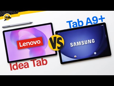 BUDGET TABLET WAR! - Lenovo Idea Tab vs Galaxy Tab A9 Plus
