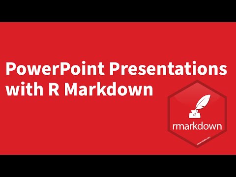 Nathan Stephens | Make PowerPoint Presentations with R Markdown | RStudio (2018)