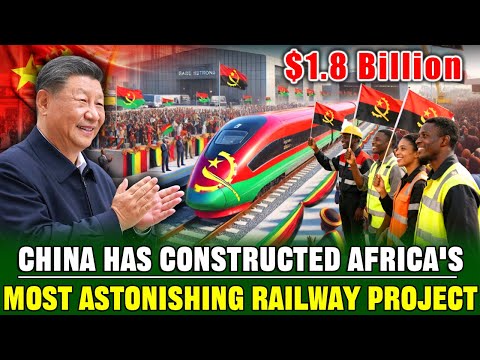CRAZY! China Built a Mega Railway on Land Containing 10 Million Landmines | Angola Thanks China!