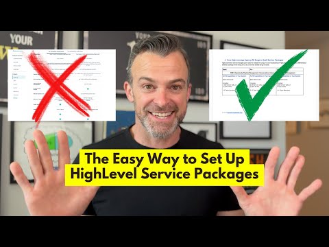 The Easy Way to Create Profitable HighLevel Service Packages #highlevelcrm #digitalmarketingagency