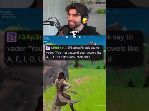 You can change Darth Vader's voice in Fortnite!