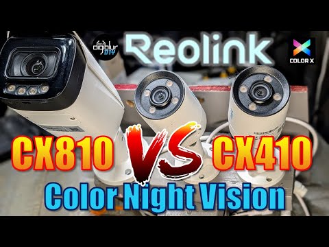 Reolink CX810 vs CX410: Duel in the Dark - Color Night Vision Cameras
