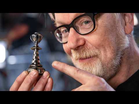 Adam Savage Stunned By These Transforming Chess Pieces!