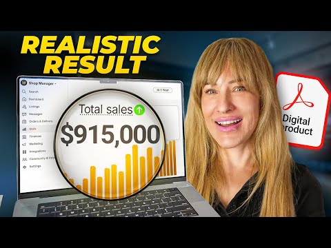 I Tried Selling Digital Products for One Year (Realistic Results)