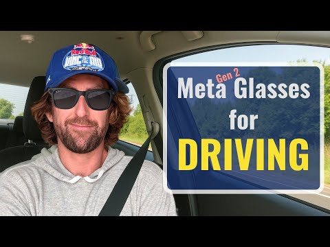 Ray-Ban META GLASSES any good For DRIVING? (Filmed on Meta Glasses)