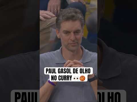 PAUL GASOL DE OLHO NO CURRY 👀🔥 #nba