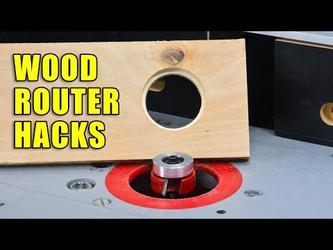 Wood Router Hacks - 5 Wood Router Tips and Tricks