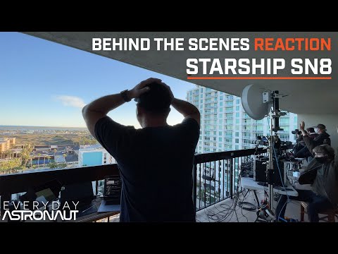 I lost my mind watching the launch and explosion of Starship SN8!