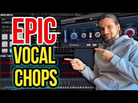 How to create VOCAL CHOPS in Cubase- Two awesome techniques!