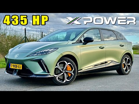 MG4 XPower goes 0-100 in 3.xx!! // REVIEW on Autobahn