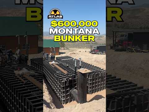 Inside a $600,000 Montana bunker #atlassurvivalshelters