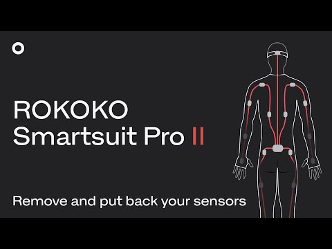 How to Remove or Add Back Sensors in the Smartsuit | Wash your fabric or change the sizing |