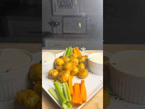 Day 2: Buffalo Chicken Meatballs