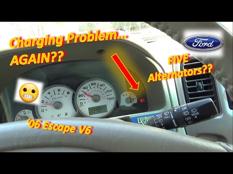 5 Alternators Later...STILL Not Charging?? (Ford Escape V6)