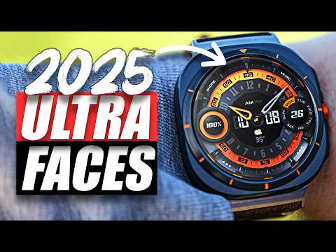 Top 20 BEST Galaxy Watch 7 Ultra Faces 2025 - Free & Paid!