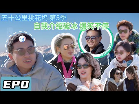 五十公里桃花坞第五季开播啦 新老坞民自我介绍破冰，爆笑不停。#综艺 #五十公里桃花坞 #沈月 #王星越 #shenyue