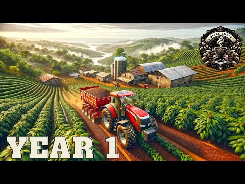 I Spent 1 Year in Brazil - Coffee Empire Year 1 - Farming Simulator 22