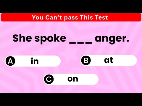 You Can’t Pass This English Grammar Test 😱 | 99% Fail