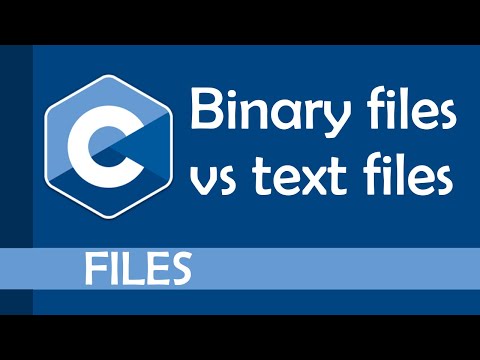 Differences between binary and text files in C