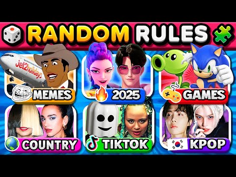 Save One Song RANDOM Rules 🔥 K-Pop, Meme, Genre, Game, Nostalgia,... | Music Quiz 2025