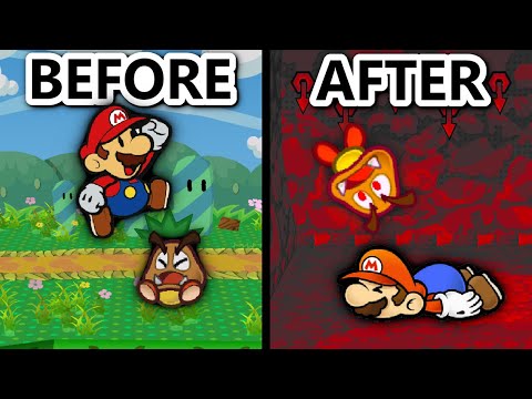 I added an IMPOSSIBLE MODE to Paper Mario: The Thousand Year Door