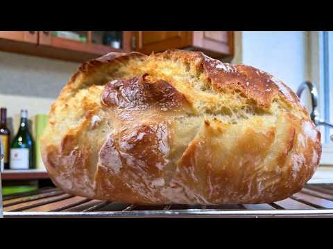 Never Buy Bread Again: The Easiest 4-Ingredient Daily Bread (No Kneading)