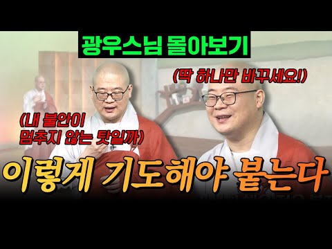 왜 내 기도가 안 이루어질까?🙏 막힌 운이 풀리는 단 한 가지 조건 ㅣ가피가 열리는 조건 [광우스님 소나무 시즌 3 3편 몰아보기]