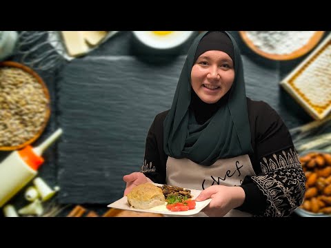 MODERNI RUČAK NA MOJ NAČIN ! Pileće ćufte punjene krompirom i najukusniji prilog od šampinjona!