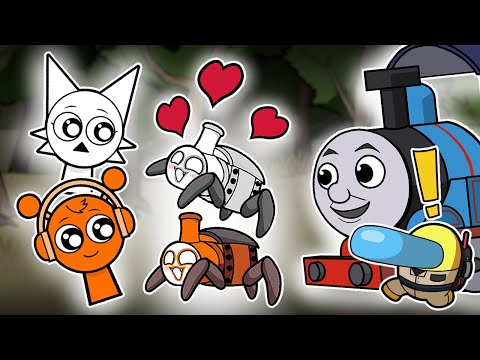 CHOO CHOO CHARLES vs SPRUNKI &amp; GHOSTBUSTERS EP.10 I Among Us Animation Animation