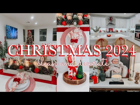 🎄 NEW ULTIMATE 2024 CHRISTMAS DECORATE WITH ME || CHRISTMAS DECORATIONS 2024 || CHRISTMAS DECOR