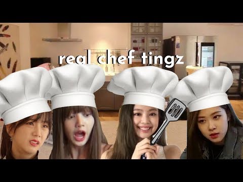 blackpink being chefs