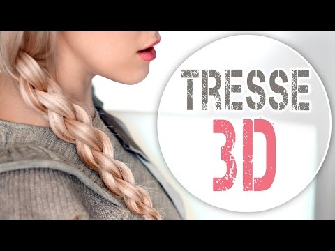 4-strand 3D braid ✿ Everyday hairstyle tutorial