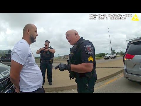 Cops tell Gypsy SCAMMER to get the hell out of their town😳😳. Bodycam
